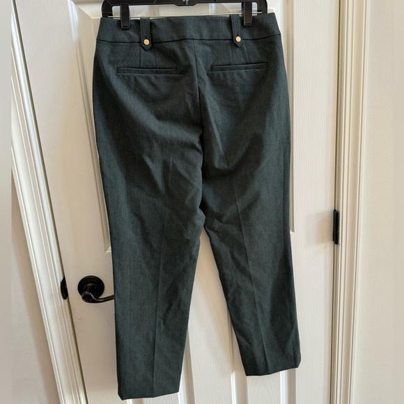 Loft Green Curvy Slim Pants - Picture 2 of 5